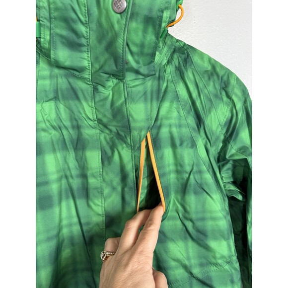 Columbia Ski Jacket Womens S Green Interchange Omni Tech Whirlibird Outer Shell - Picture 9 of 16
